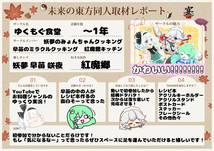 ゆくもぐ食堂の取材レポート