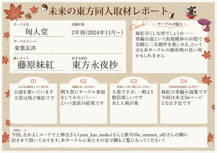 匈人堂の取材レポート
